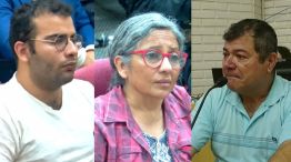 César Sena, Marcela Acuña y Emerenciano Sena