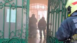 Se incendió un hotel en Caballito: un muerto y cinco heridos