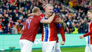 Erling Haaland en Eliminatorias UEFA para el Mundial 2026