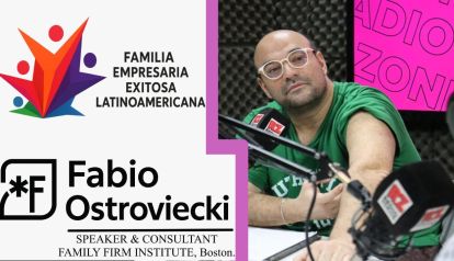 Empresarios Familiares Exitosos Nominado en los Martín Fierro Latinos Miami 2025. Producido y conducido por Fabio Ostroviecki