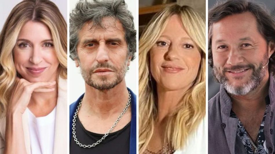 Diego Peretti, Claudia Fontán, Diego Torres y Flor Bertotti