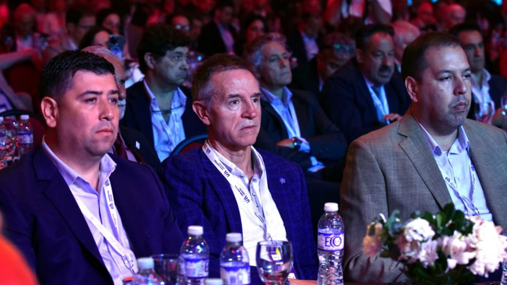 Nueva cupula CGT: Octavio Argüello, Cristian Jerónimo y Jorge Sola. 13112025