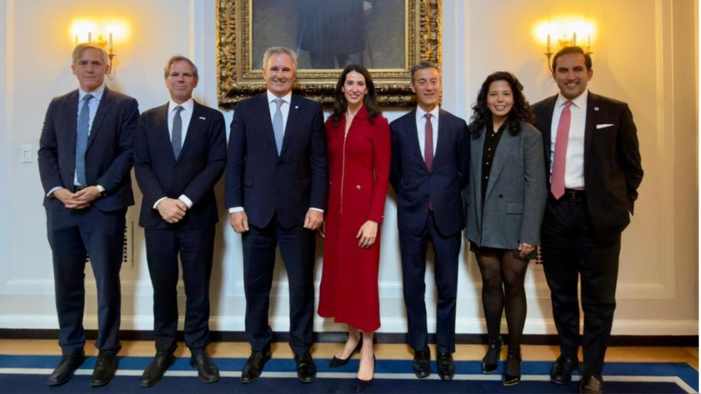 Pablo Quirno y su equipo en Washington