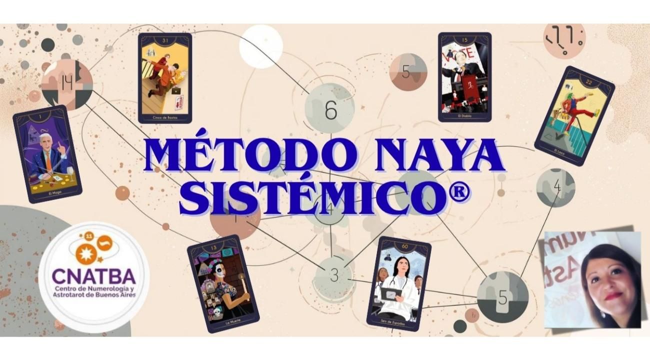 LA NUMEROLOGIA, EL TAROT Y LA ASTROLOGÍA TRANSGENERACIONAL MÉTODO NAYA SISTÉMICO®