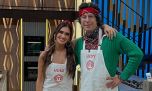 Tensión en MasterChef Celebrity: Andy Chango y Momi Giardina se pusieron nerviosos al hablar de la relación que tienen