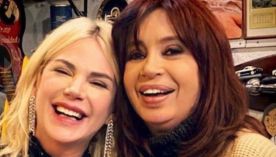 Cristina Kirchner y Esmeralda Mitre cuando se conocieron