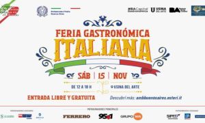 La Feria Gastronómica Italiana vuelve a la Usina del Arte con cocina, música y más de 2.000 premios