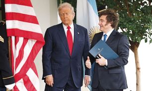 Javier Milei y Donald Trump