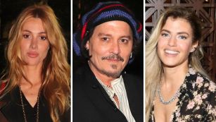 María Campos, Johnny Depp, Daniela Urzi