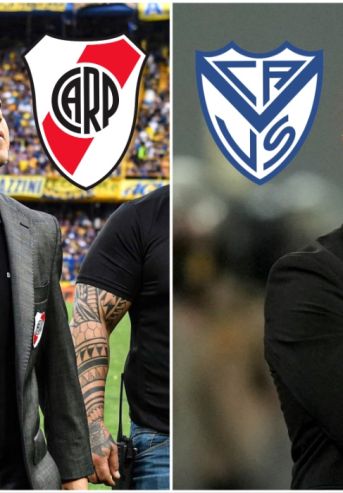 Marcelo Gallardo y Guillermo Barros Schelotto