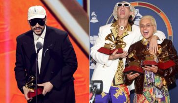 Bad Bunny y Ca7riel y Paco Amoroso