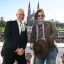 Johnny Depp con el intendente Julio Alak