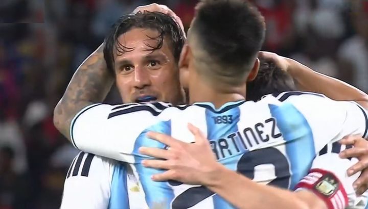 Kevin Mac Allister hizo su debut absoluto con la Selección Argentina