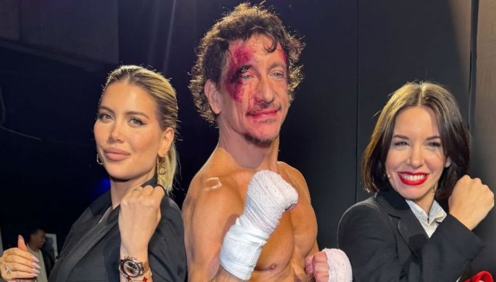 Wanda Nara y Martín Migueles fueron a ver "Rocky" y sorprendieron al hacer su primera salida pública como pareja