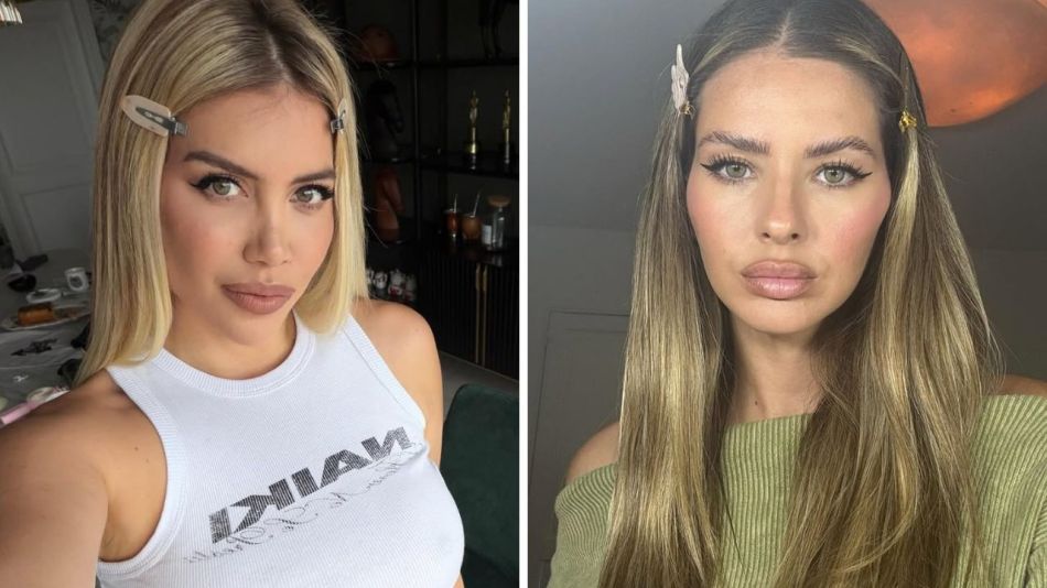 La China Suárez y Wanda Nara