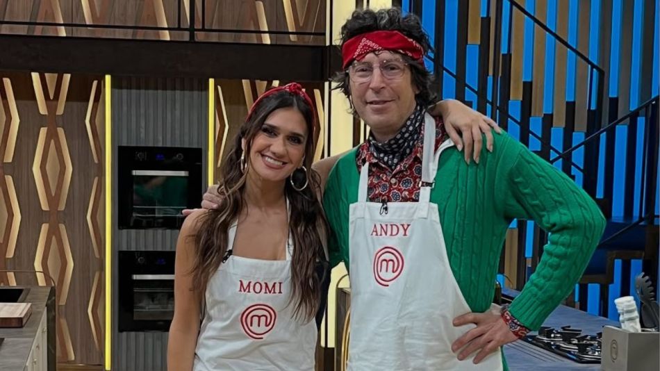 Momi Giardina y Andy Chango