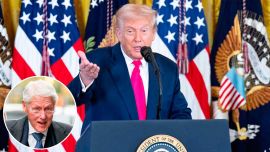 Furioso por el caso Epstein, Trump pide investigar a Bill Clinton y al JP Morgan