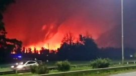 "Flamia está destruida": el desolador testimonio de un trabajador tras la explosión en Ezeiza