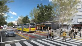Comienza a funcionar el Trambus, el nuevo sistema de transporte que tendrá la Ciudad