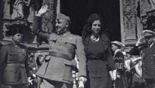 Francisco Franco y Carmen Polo