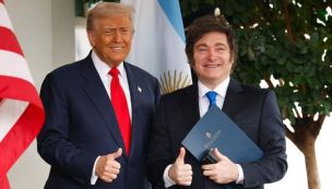 Donald Trump y Javier Milei