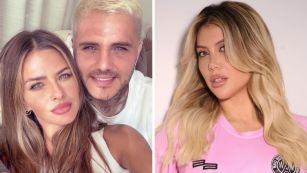 La China Suárez, Mauro Icardi y Wanda Nara