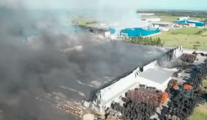 Explosión en Ezeiza