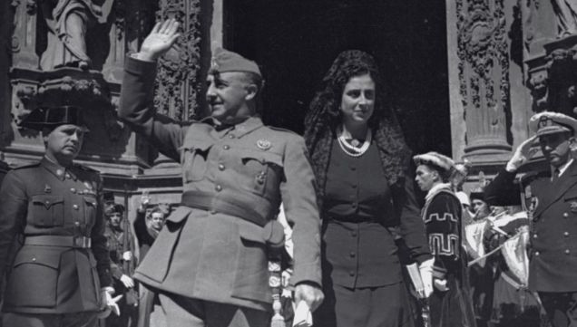 Francisco Franco y Carmen Polo
