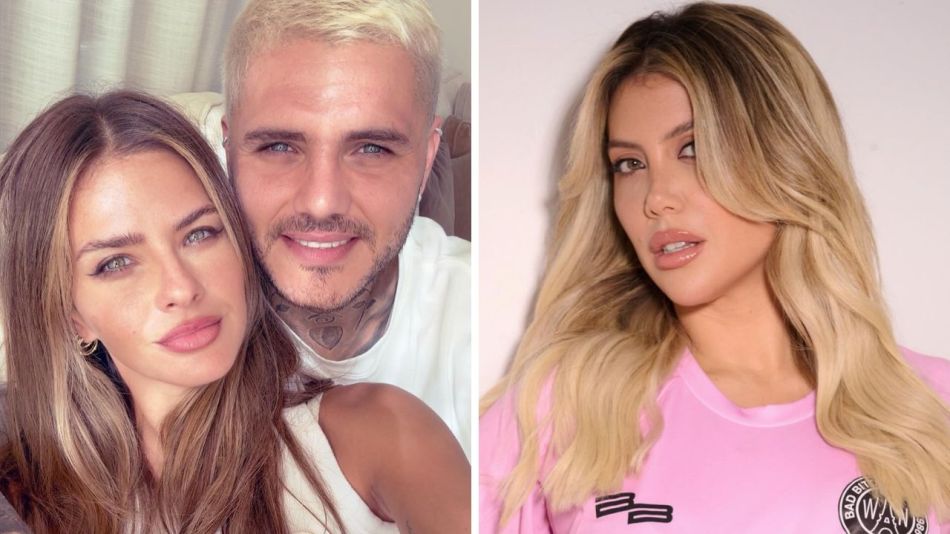 La China Suárez, Mauro Icardi y Wanda Nara