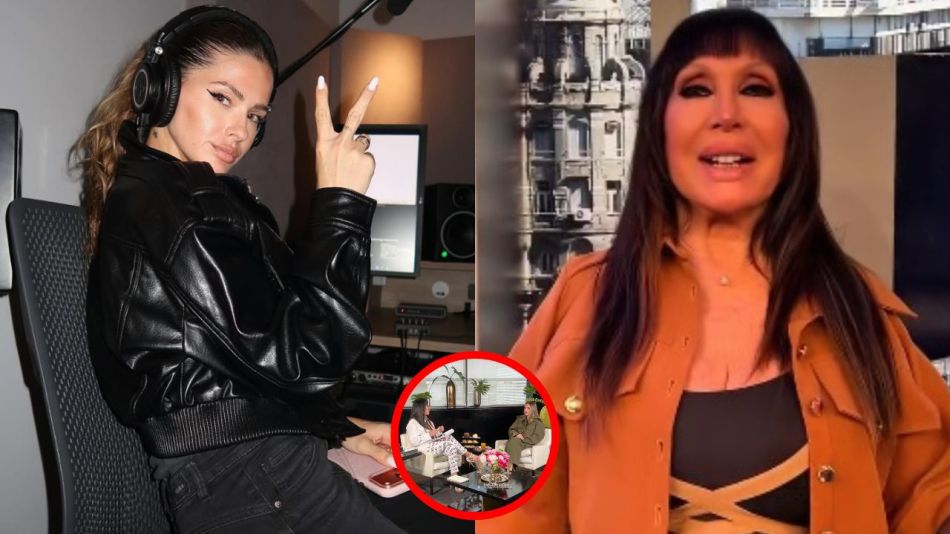 La China Suárez y Moria Casán