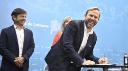 El intendente de Ezeiza, Gastón Granados