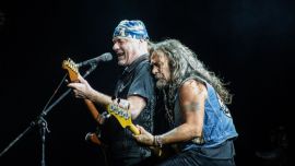 La Renga llevó a “Milei” al escenario y avivó el cruce por “Panic Show”