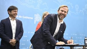 El intendente de Ezeiza, Gastón Granados