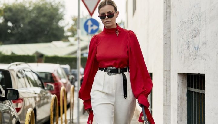 El cinturón vuelve a ser protagonista de todos los looks con pantalones