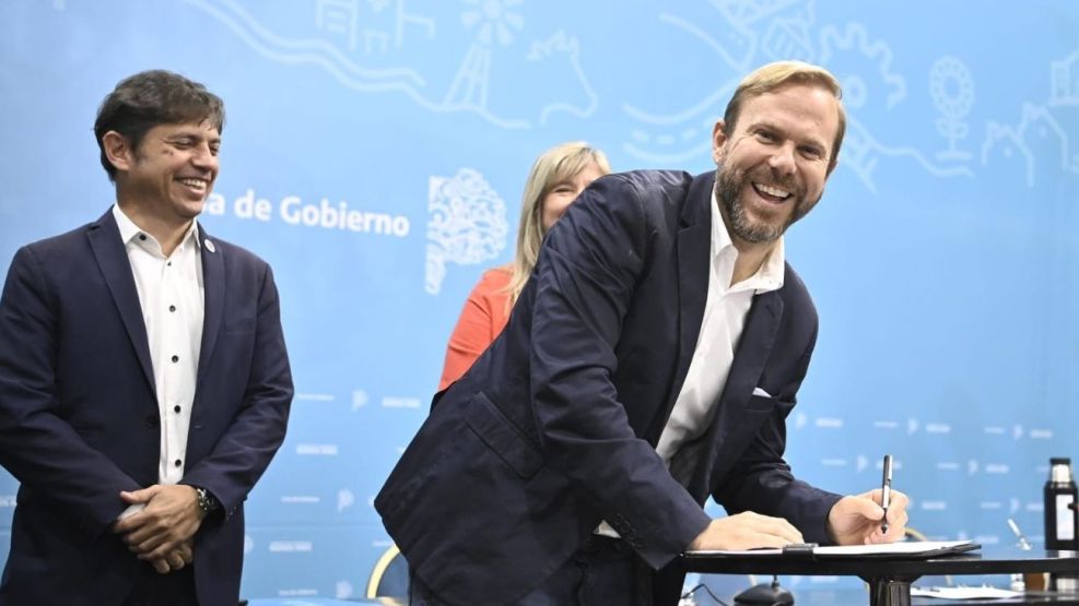 El intendente de Ezeiza, Gastón Granados