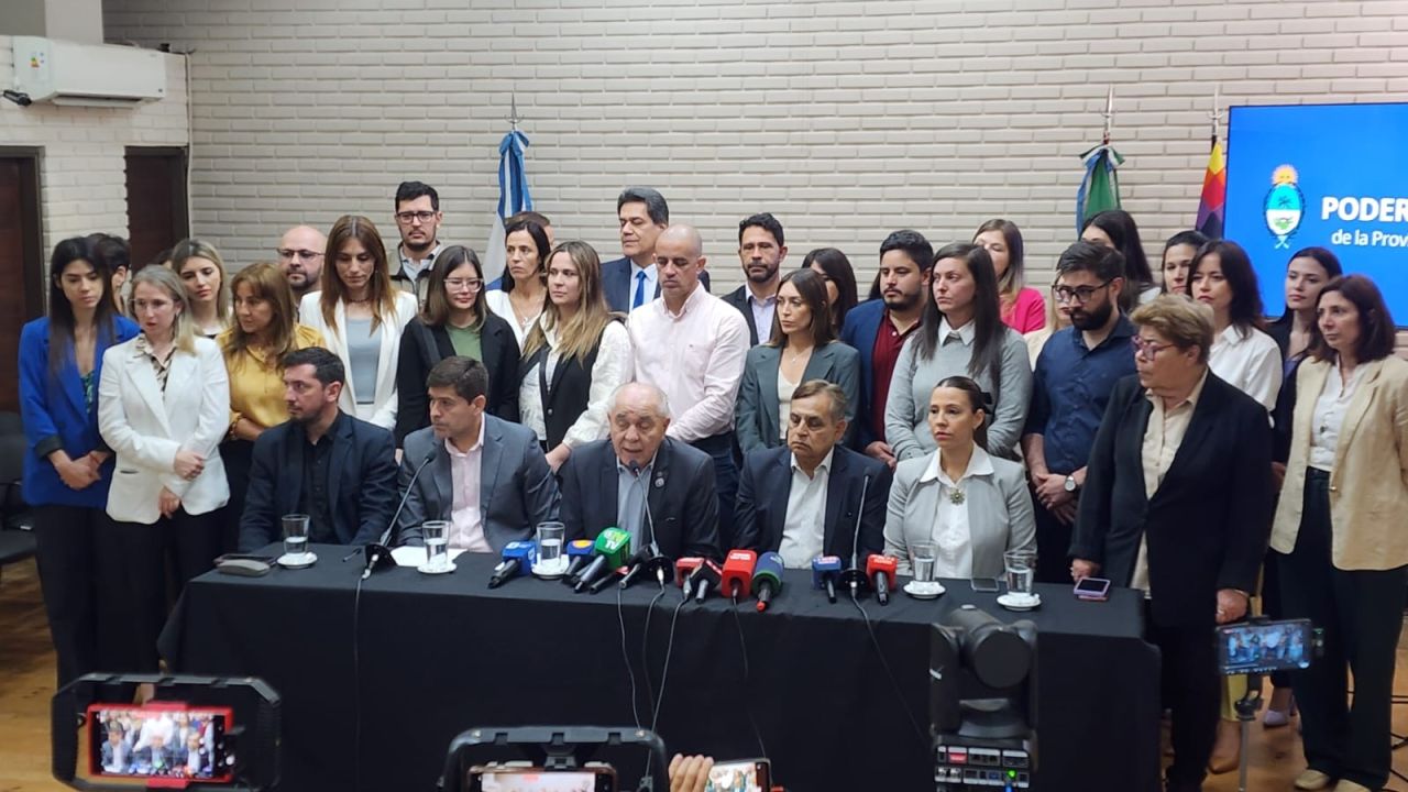 Conferencia de prensa del equipo fiscal del caso Cecilia Strzyzowski