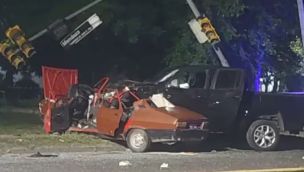 José C. Paz: se conocieron las imágenes del choque que dejó una pareja muerta y una menor internada