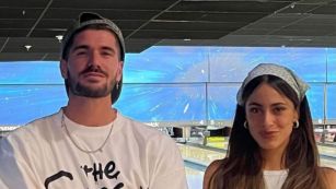 Tini Stoessel y Rodrigo De Paul 