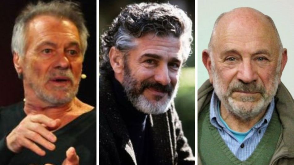 Leonardo Sbaraglia, Miguel Ángel Solá y Norman Briski