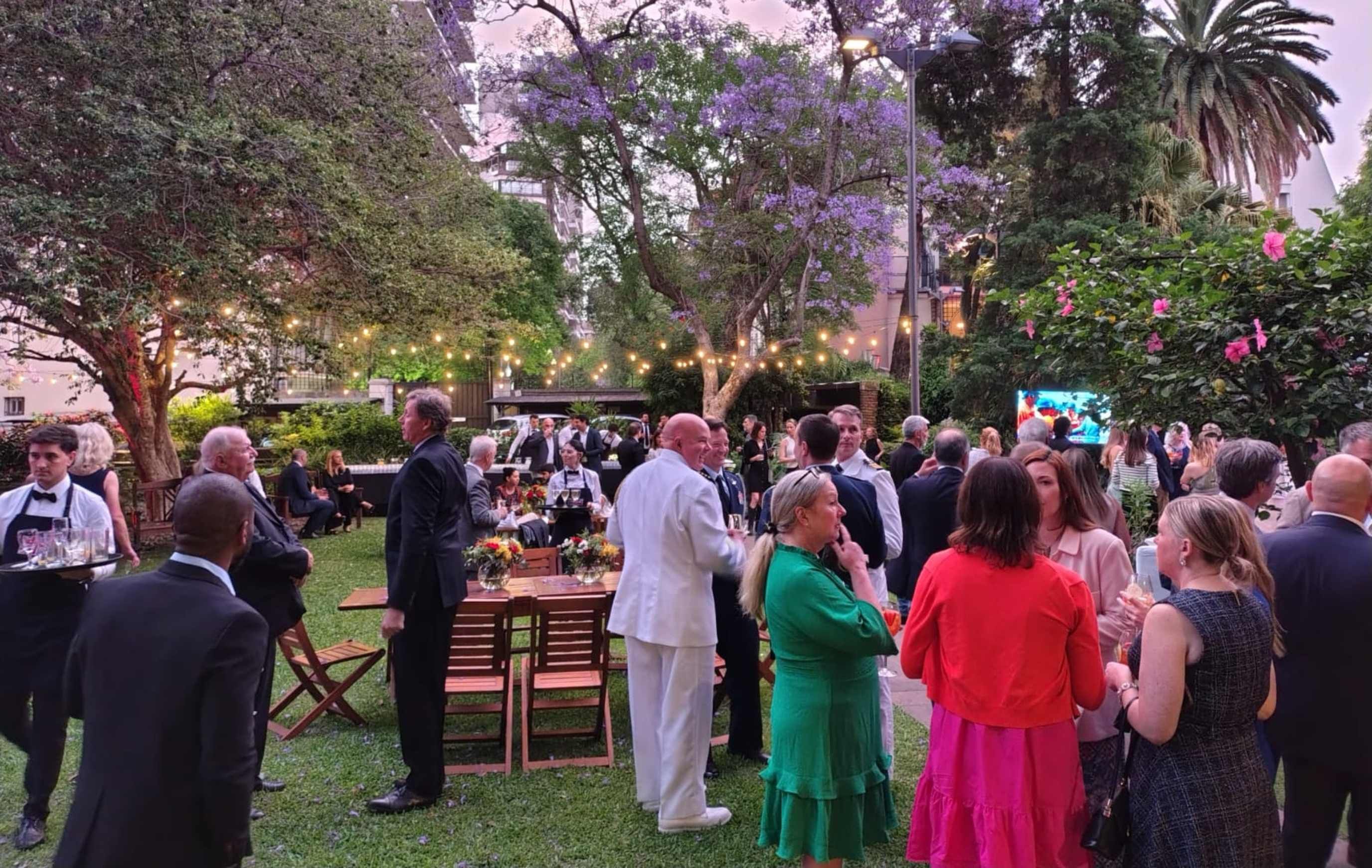 David Seldom Cairns, embajador del Reino Unido en Argentina.