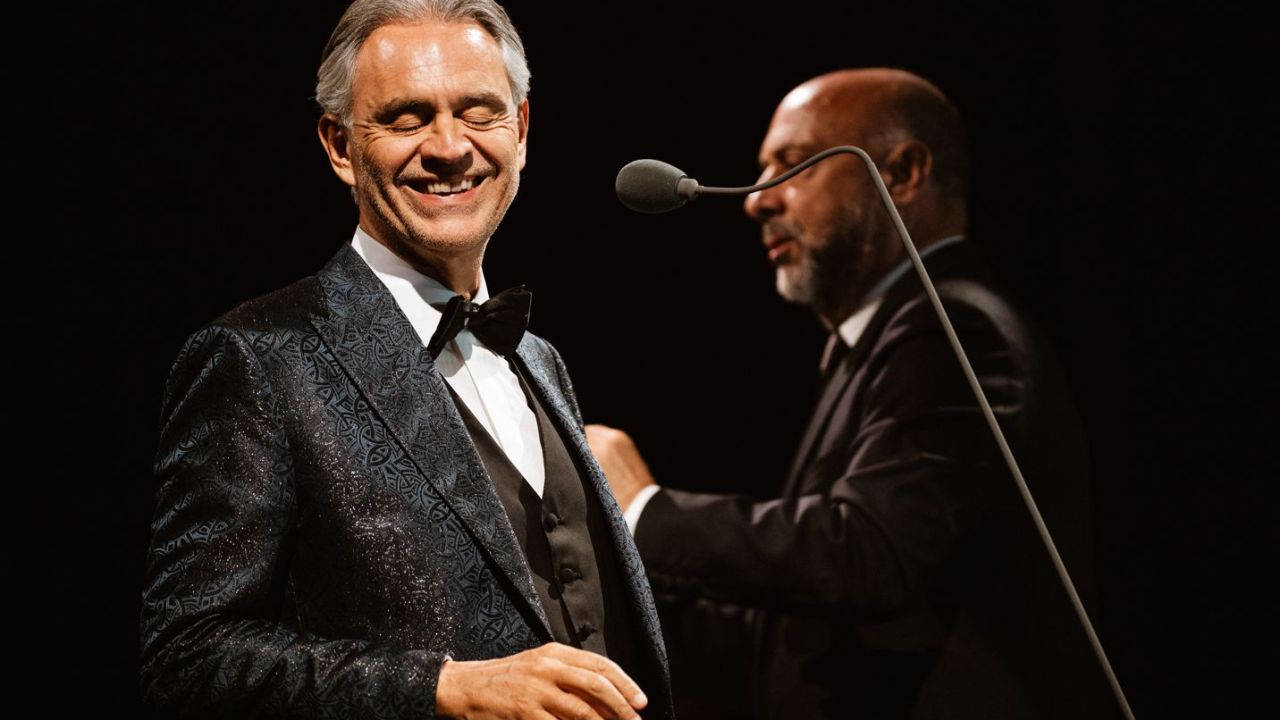 Andrea Bocelli en el Hipódromo de San Isidro