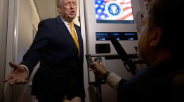 President Trump Spends Weekend At Mar-A-Lago Estate In Florida