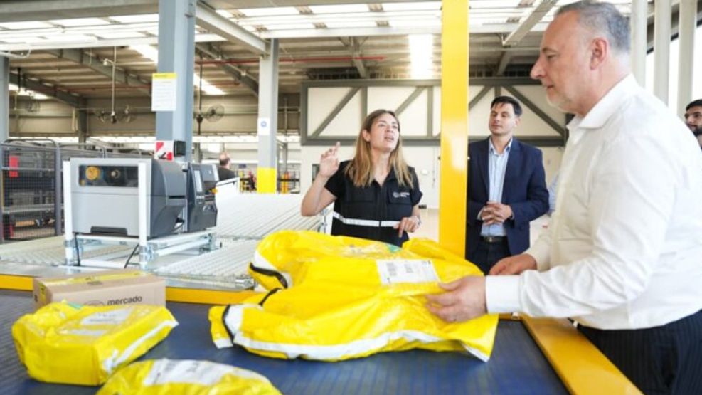 Eduardo Accastello con envios de Mercado Libre