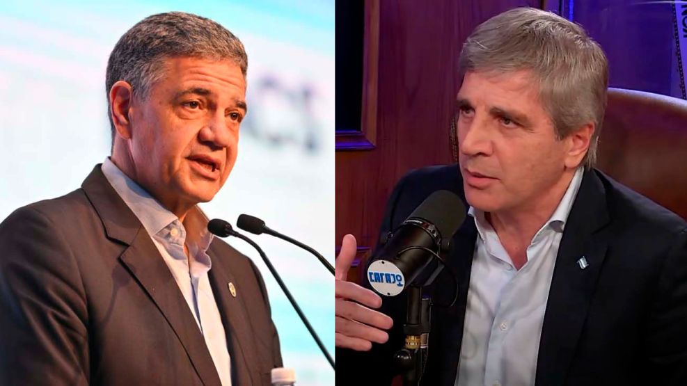 Luis Caputo y Jorge Macri 19112025