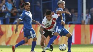 Enzo Pérez jugando para River Plate