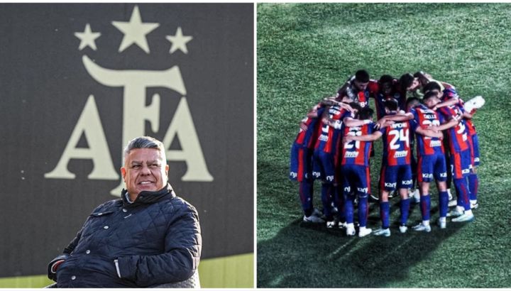 San Lorenzo y Claudio Tapia