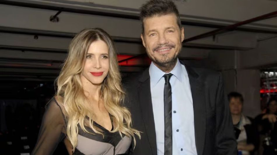Marcelo Tinelli y Guillermina Valdés
