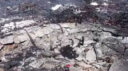 A una semana de la explosión en Ezeiza, apareció un cráter que muestra la magnitud del desastre