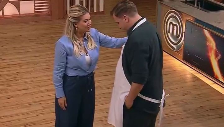 El llanto de Maxi López por sus hijos que terminó en un abrazo con Wanda Nara en MasterChef Celebrity: "Voy a convencer a la sueca"