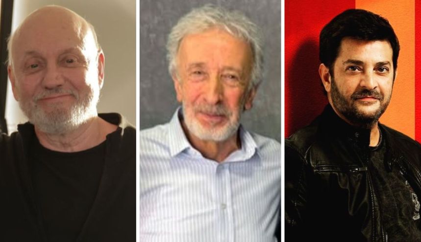 Juan José Campanella, Eduardo Blanco y Pablo Rago 